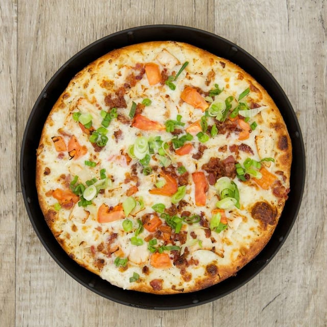California Chicken Club Pizza.