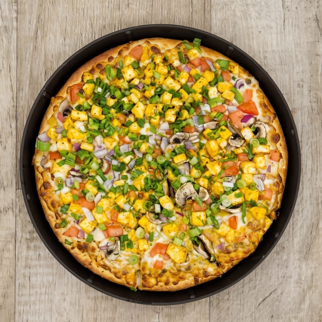 Royal Shahi Paneer Pizza.