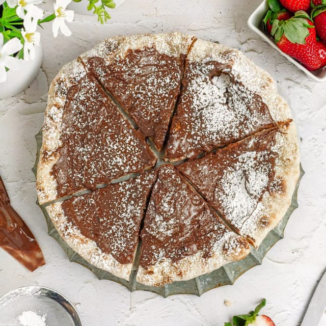 Nutella Pizza.