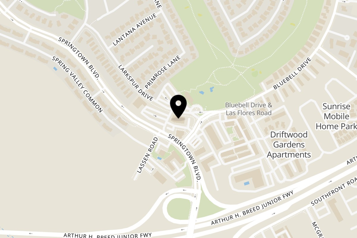 Map showing the location of Pijja Paradise on 922 Larkspur Dr Suite A1 in Livermore